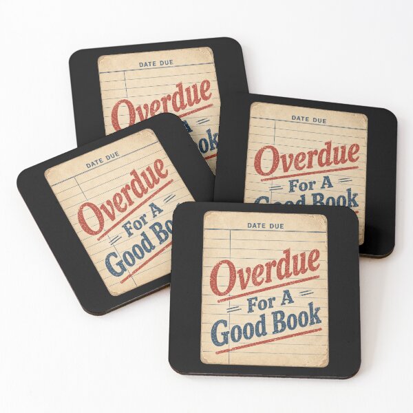 Item preview, Overdue For A Good Book designed and sold by Mr-AShop.