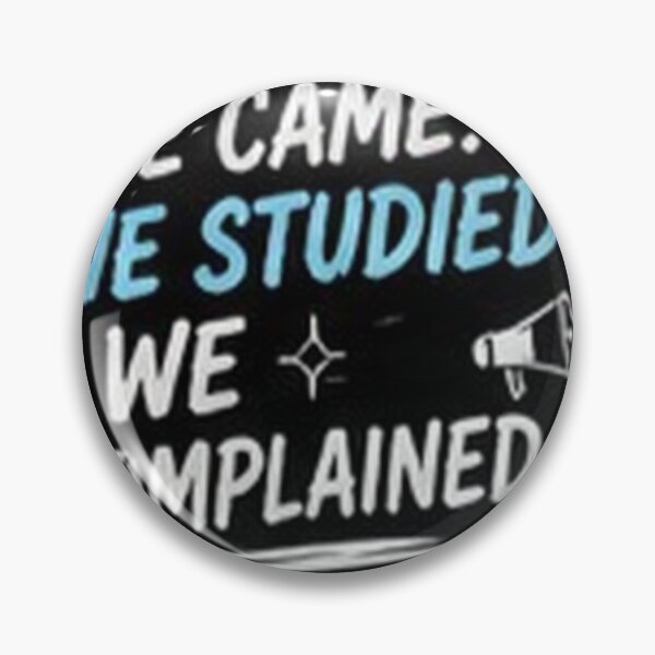 Item preview, We Came We Studied We Complained Funny Class of 2027 Graduation Design designed and sold by houseoflushella.