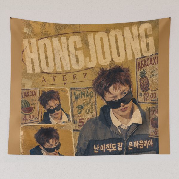 Item preview, HONGJOONG ATEEZ KPOP designed and sold by jaofnn.