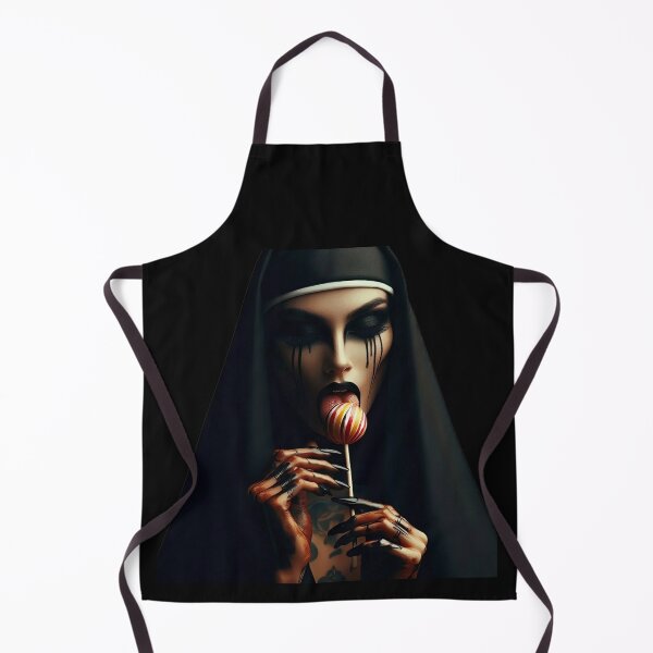 Item preview, Sinister Nun With Sweet Candy designed and sold by Voodoo Store Paranormal Collections.