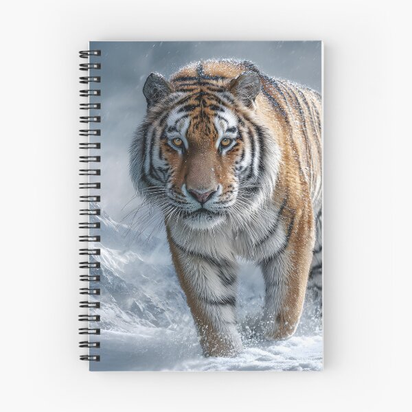 Item preview, Majestic Tiger Roaming Through Winter Landscape designed and sold by Artessie.