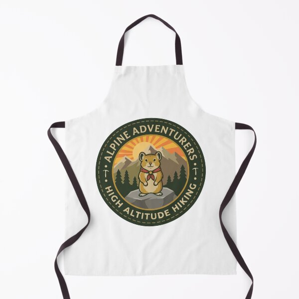 Item preview, Sunrise Mountain Pika Wilderness Camping Emblem designed and sold by Arc2020.