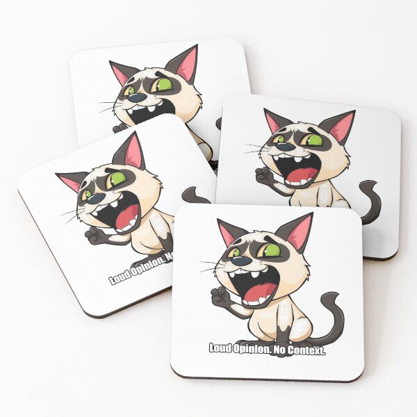 Item preview, Siamese - Loud Opinion No Context - Funny Siamese Gift designed and sold by pawdrops.