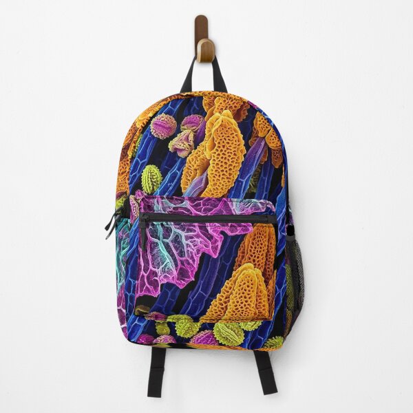 Item preview, Vibrant Microscopic Pollen and Floral Structures designed and sold by Apex_Visuals.