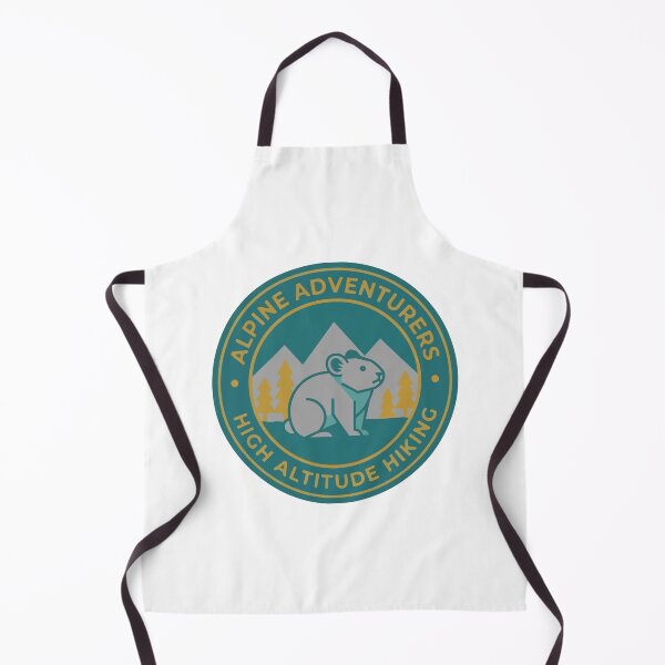 Item preview, Geometric Mountain Pika Minimalist Hiker Badge designed and sold by ArcApparel2020.