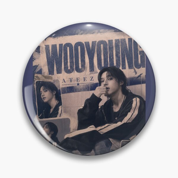 Item preview, WOOYOUNG ATEEZ KPOP designed and sold by jaofnn.