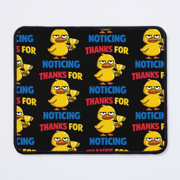 Item preview, Thanks for Noticing Funny Duck Trophy Design designed and sold by TeeTimeTreasure.