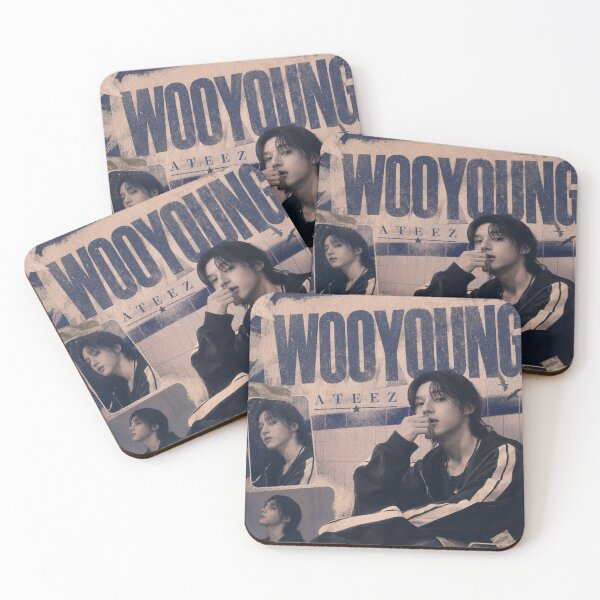 Item preview, WOOYOUNG ATEEZ KPOP designed and sold by jaofnn.