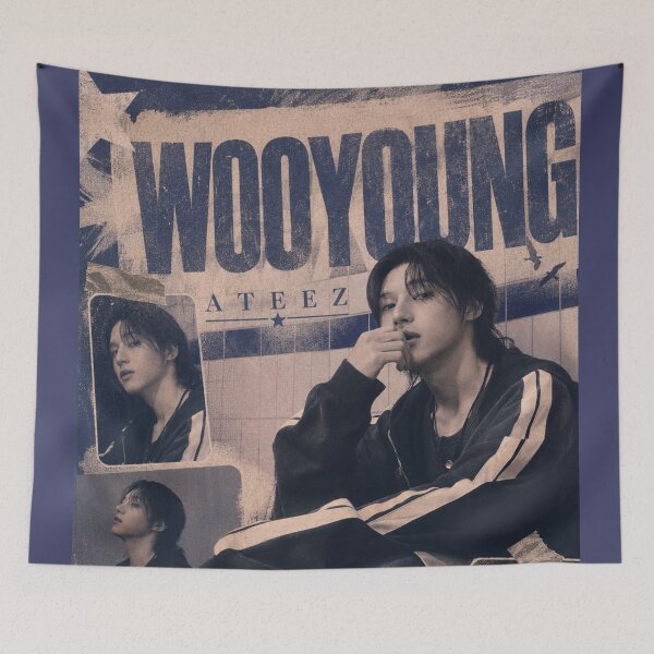 Item preview, WOOYOUNG ATEEZ KPOP designed and sold by jaofnn.