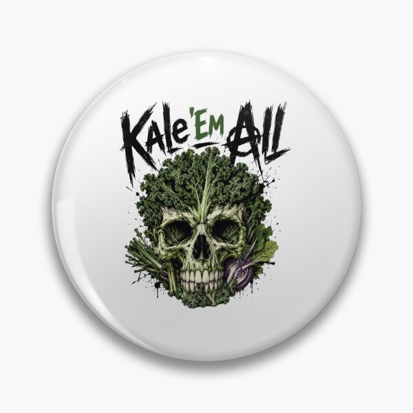 Item preview, Kale Em All Skull Greens designed and sold by Mr-AShop.
