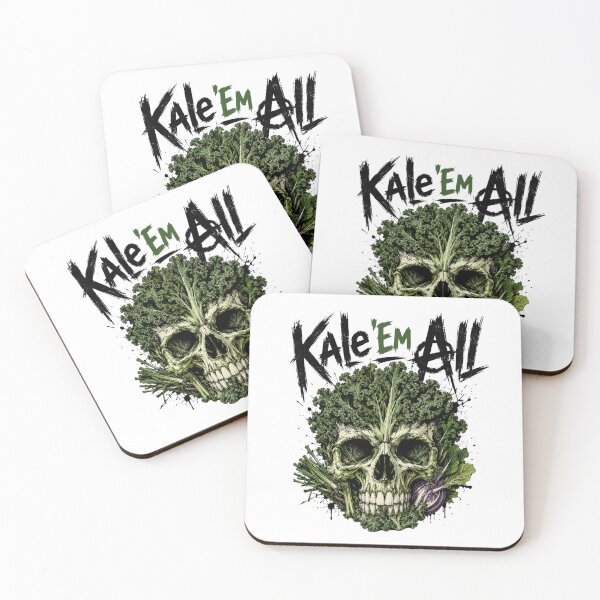 Item preview, Kale Em All Skull Greens designed and sold by Mr-AShop.