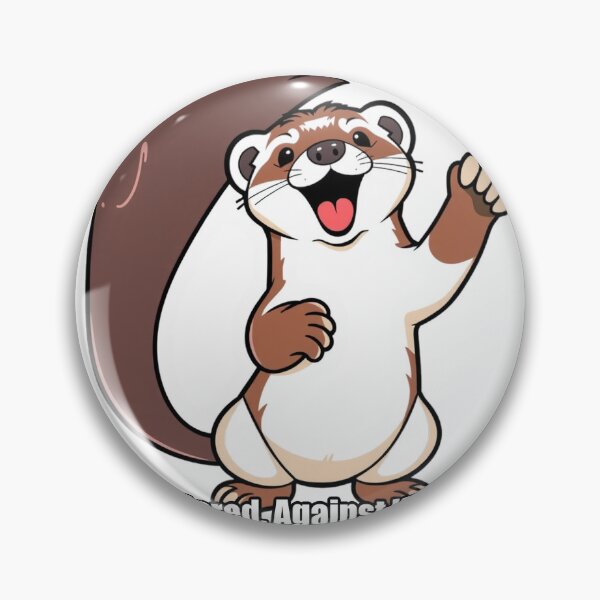 Item preview, Ferret - War Declared Against What Yes - Funny Ferret Gift designed and sold by pawdrops.