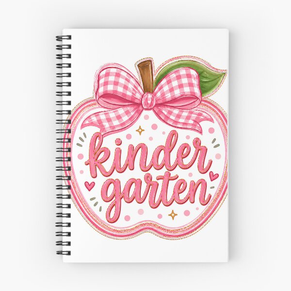 Item preview, Cute Pink Gingham Apple Kinder Garten Back to School Teacher designed and sold by VGAfanatic.