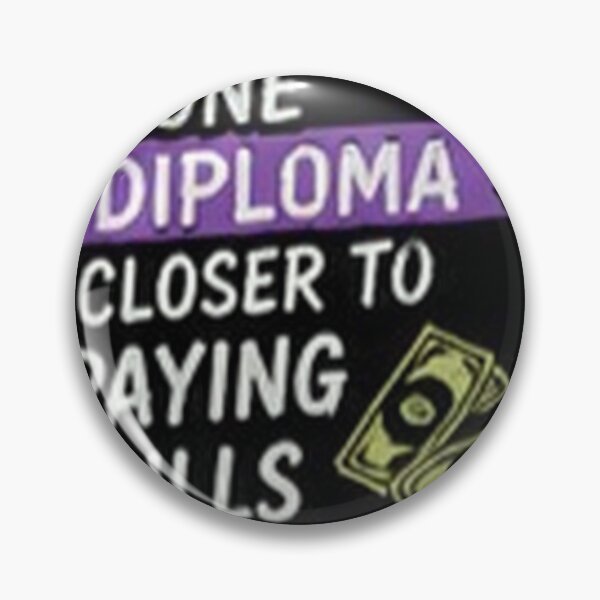 Item preview, One Diploma Closer to Paying Bills Funny Class of 2027 Graduation Design designed and sold by houseoflushella.