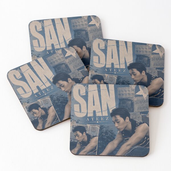 Item preview, SAN ATEEZ KPOP designed and sold by jaofnn.