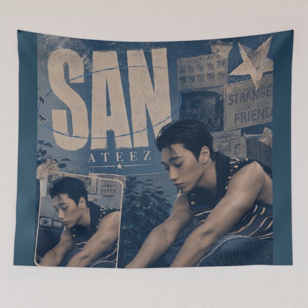 Item preview, SAN ATEEZ KPOP designed and sold by jaofnn.
