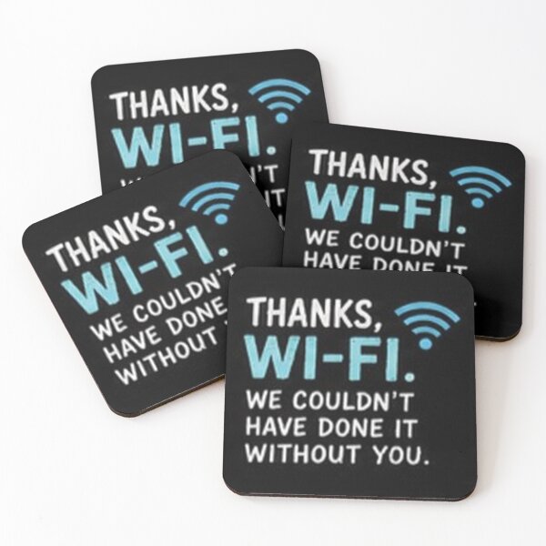 Item preview, Thanks Wi Fi We Couldnt Have Done It Without You Funny Class of 2027 Graduation Design designed and sold by houseoflushella.