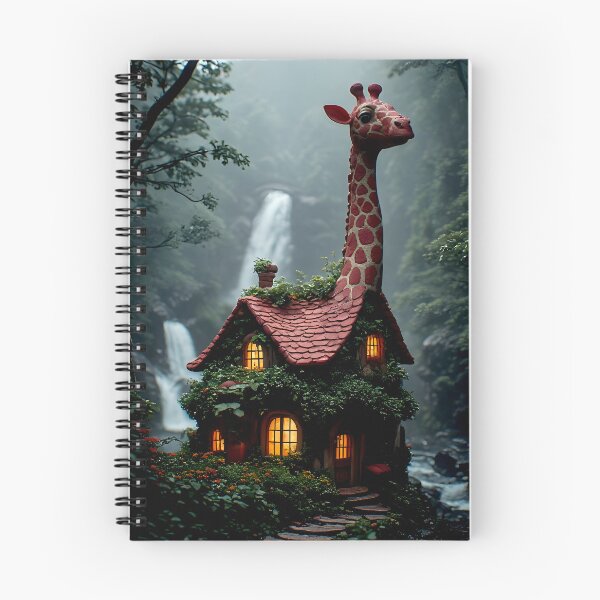 Item preview, Fairytale Giraffe Forest House designed and sold by Vhelir-Art.