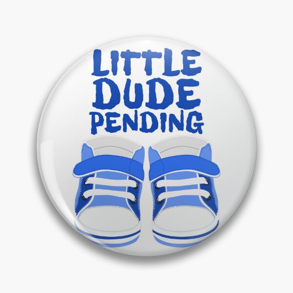Item preview, Pregnant announcement maternity Blue baby shoes designed and sold by E-lenaLu.