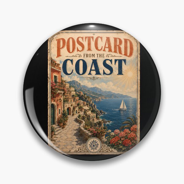 Item preview, Postcard From the Coast – Vintage Mediterranean Travel designed and sold by THREE LITTLE BEANS.