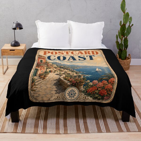 Item preview, Postcard From the Coast – Vintage Mediterranean Travel designed and sold by THREE LITTLE BEANS.