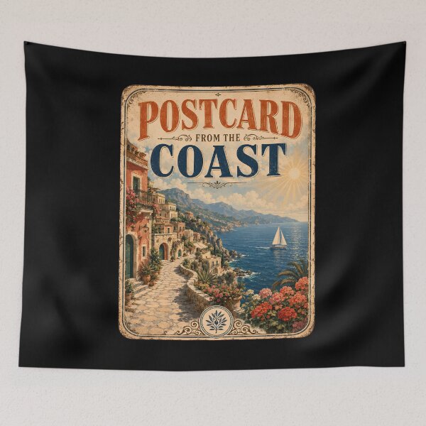 Item preview, Postcard From the Coast – Vintage Mediterranean Travel designed and sold by THREE LITTLE BEANS.