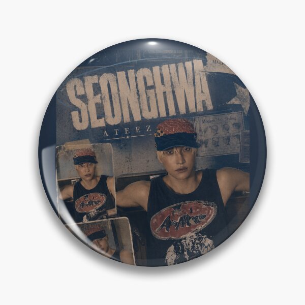 Item preview, SEONGHWA ATEEZ KPOP designed and sold by jaofnn.