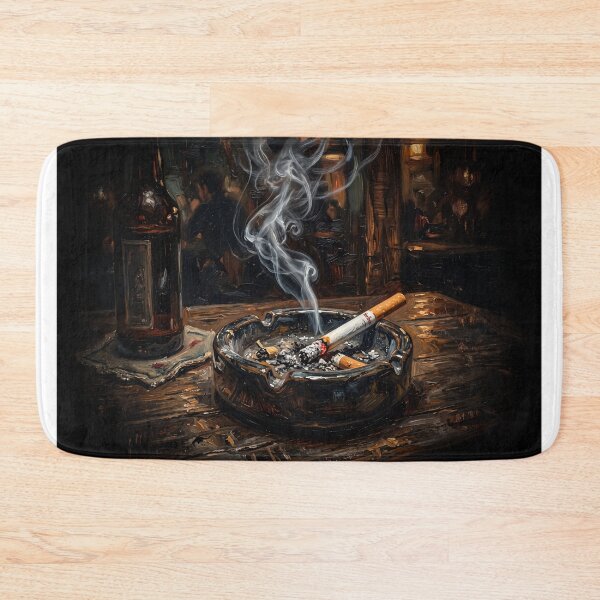 Item preview, Cigarette Burning In Ash Tray designed and sold by Home Decor Art.