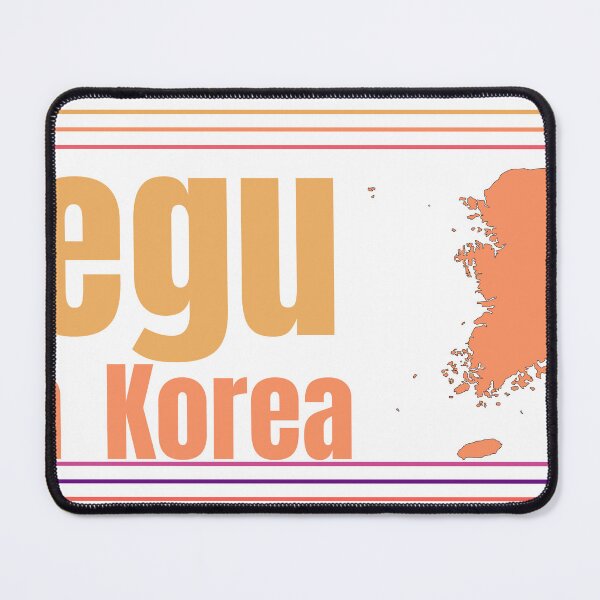Item preview, Daegu South Korea City Marked On Country Map designed and sold by TheIconSmith.