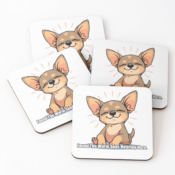Item preview, Chihuahua - Found The Warm Spot Retiring Here - Funny Chihuahua Gift designed and sold by pawdrops.