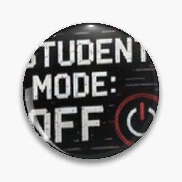 Item preview, Student Mode Off Funny Class of 2027 Graduation Design designed and sold by houseoflushella.