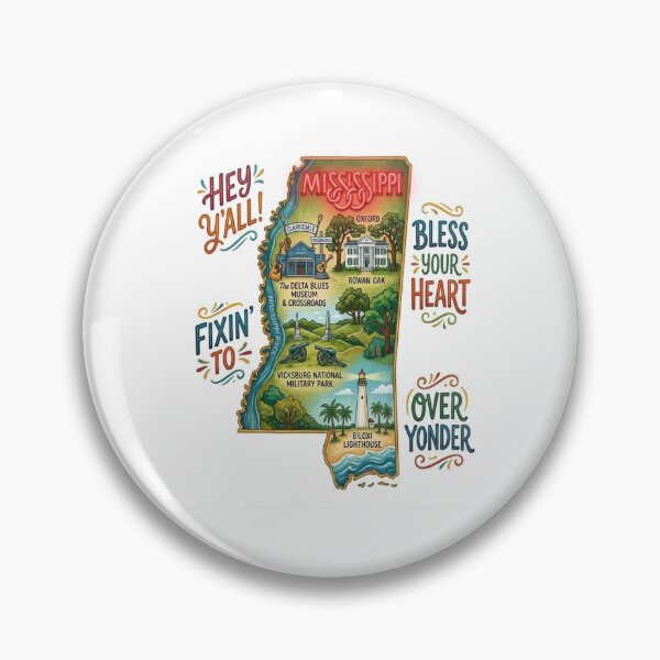 Item preview, Mississippi Deep designed and sold by 5PointsDigital.
