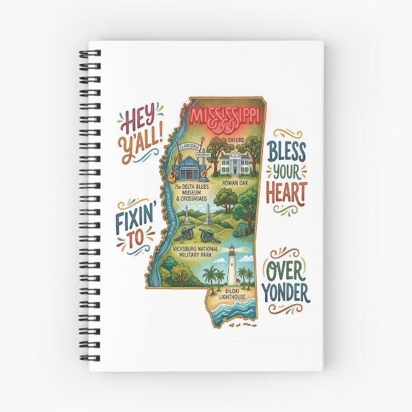 Item preview, Mississippi Deep designed and sold by 5PointsDigital.