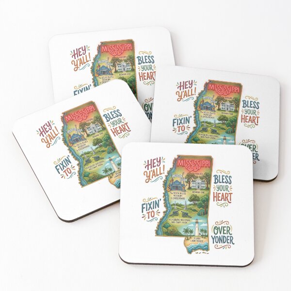 Item preview, Mississippi Deep designed and sold by 5PointsDigital.