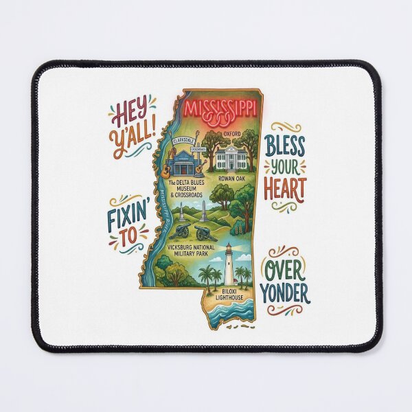 Item preview, Mississippi Deep designed and sold by 5PointsDigital.