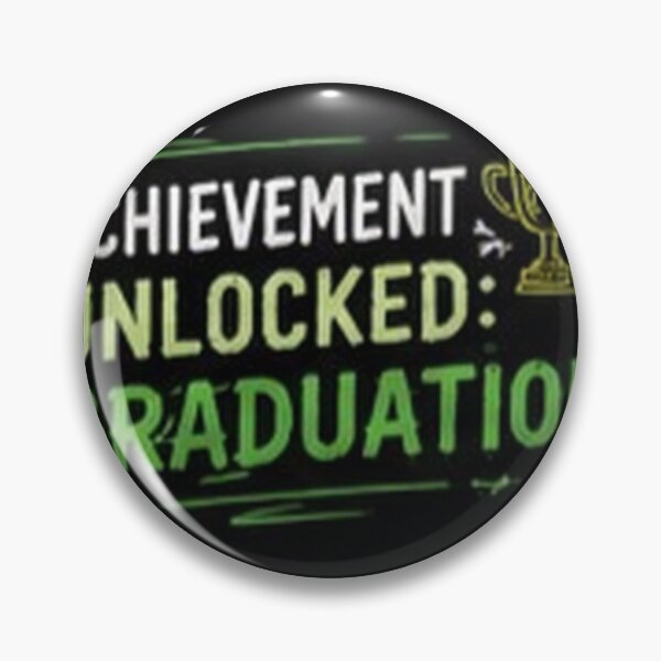 Item preview, Achievement Unlocked Graduation Funny Class of 2027 Graduation Design designed and sold by houseoflushella.