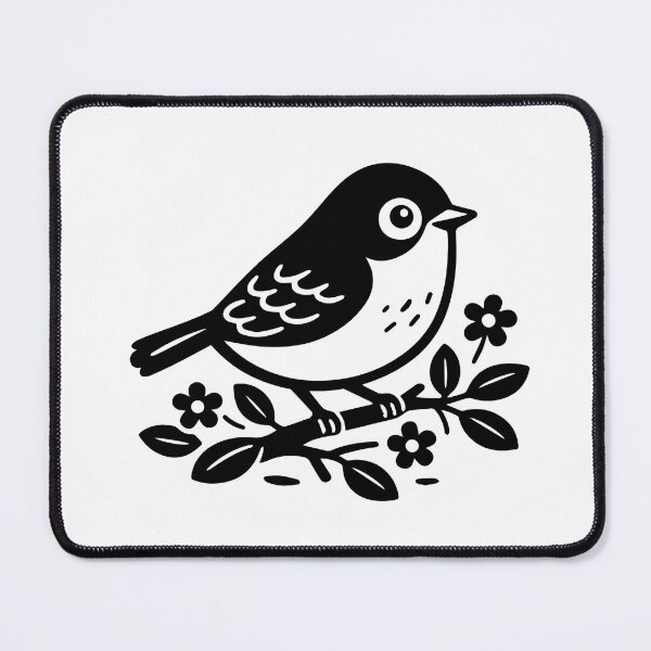 Item preview, Japanese White Eye black & white designed and sold by cutepid.