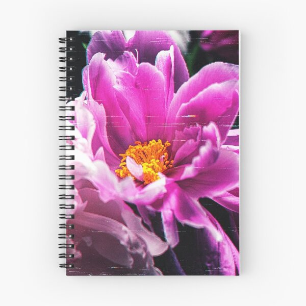 Item preview, Glitch Aesthetic Pink Flower Digital Art designed and sold by Apex_Visuals.
