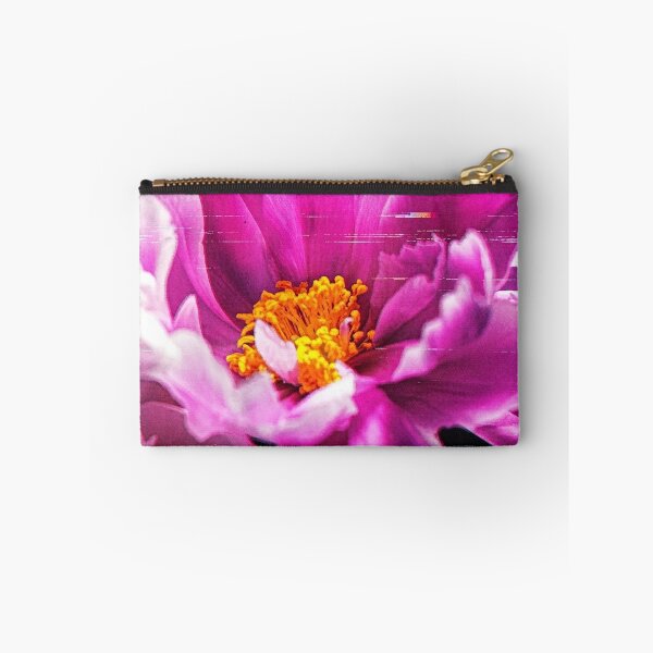 Item preview, Glitch Aesthetic Pink Flower Digital Art designed and sold by Apex_Visuals.