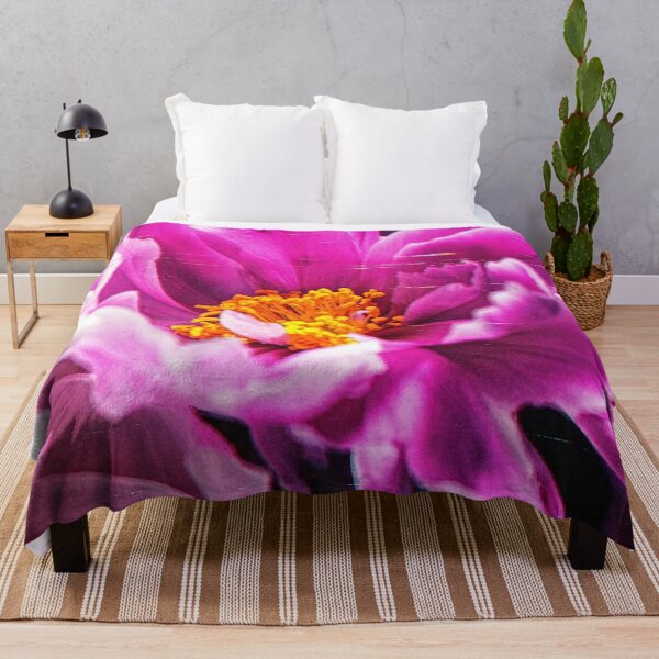 Item preview, Glitch Aesthetic Pink Flower Digital Art designed and sold by Apex_Visuals.