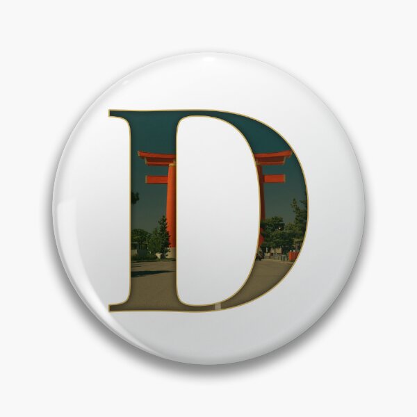 Item preview, Japan Torii Gate Letter D designed and sold by InakaLifePhoto.