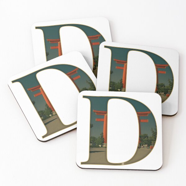 Item preview, Japan Torii Gate Letter D designed and sold by InakaLifePhoto.