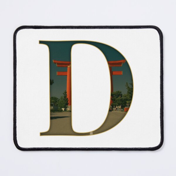 Item preview, Japan Torii Gate Letter D designed and sold by InakaLifePhoto.