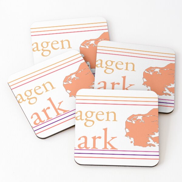Item preview, Copenhagen Denmark City Marked On Country Map designed and sold by TheIconSmith.