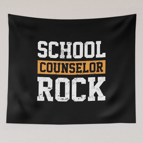 Item preview, School Counselor Rock - Cool Teacher Counselor Back to School Gift designed and sold by diannitagemvi.