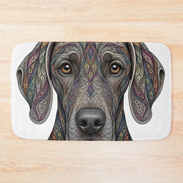 Item preview, Intricate Weimaraner designed and sold by PaintedbyCarol.