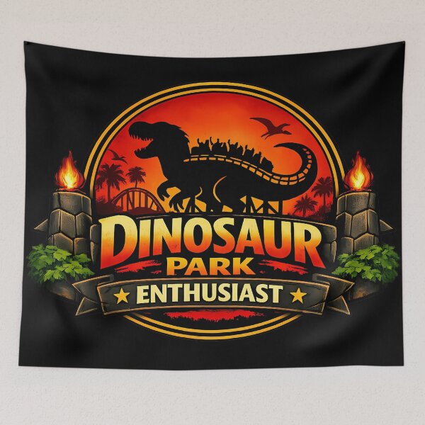 Item preview, Dinosaur Park Enthusiast designed and sold by ClubAlien.