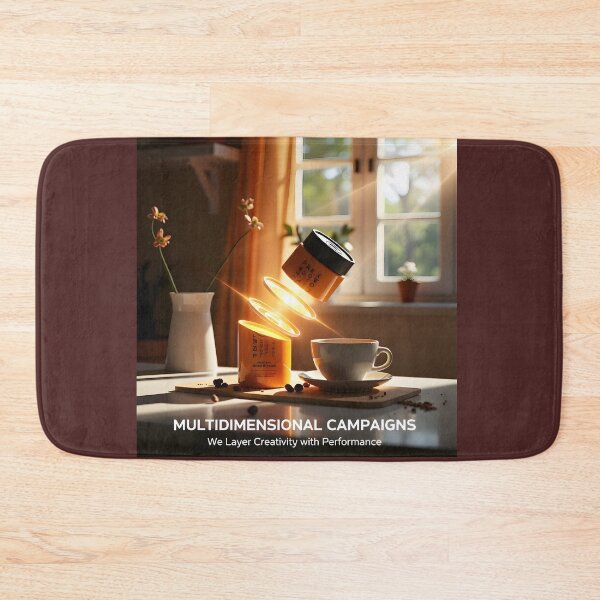 Item preview, Multidimensional Campaigns 3D Lenticular Display: Futuristic Creative Ad Agency Banner designed and sold by Creative-RE.