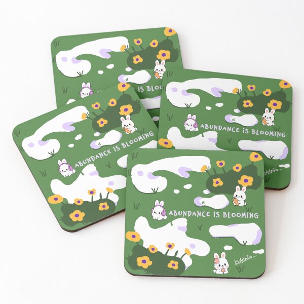 Item preview, Abundance is blooming bunnies by Olga Schembri  designed and sold by Keddmia.