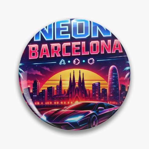 Item preview, Neon Barcelona designed and sold by Neo Tokio.